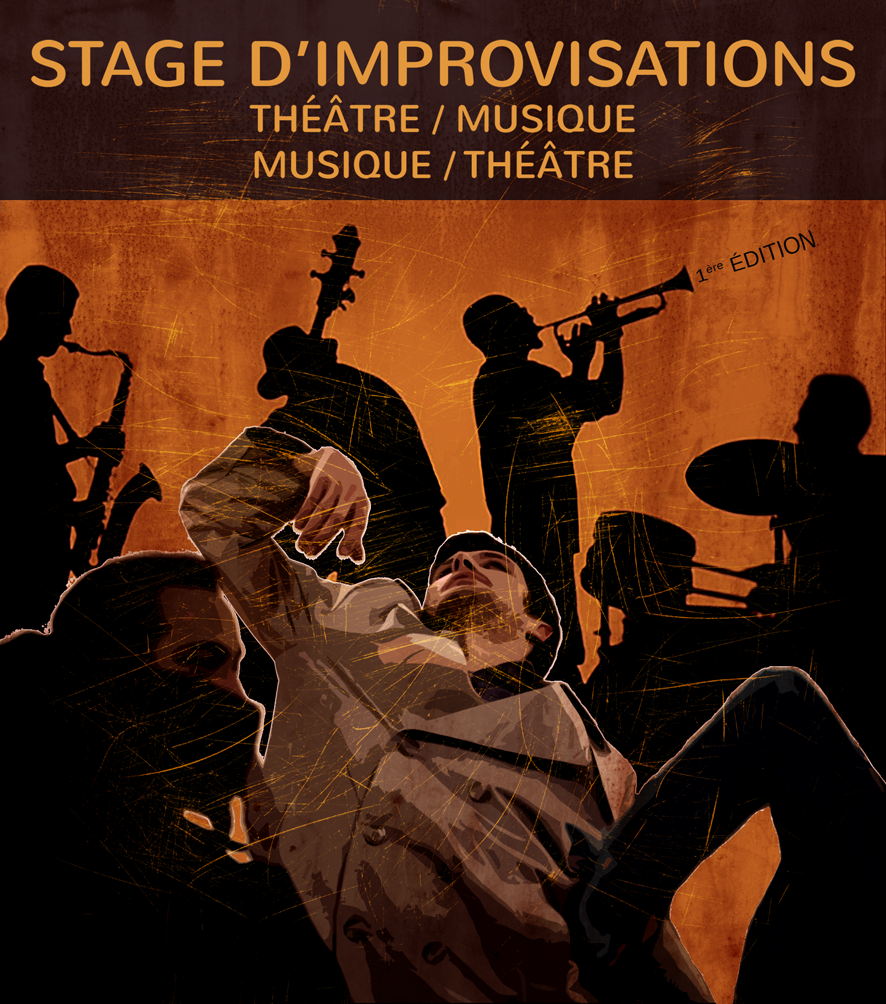Dimanche 23/02 à 17h au Potelier : Présentation de la fin du Stage d’Improvisation Musique/Théâtre