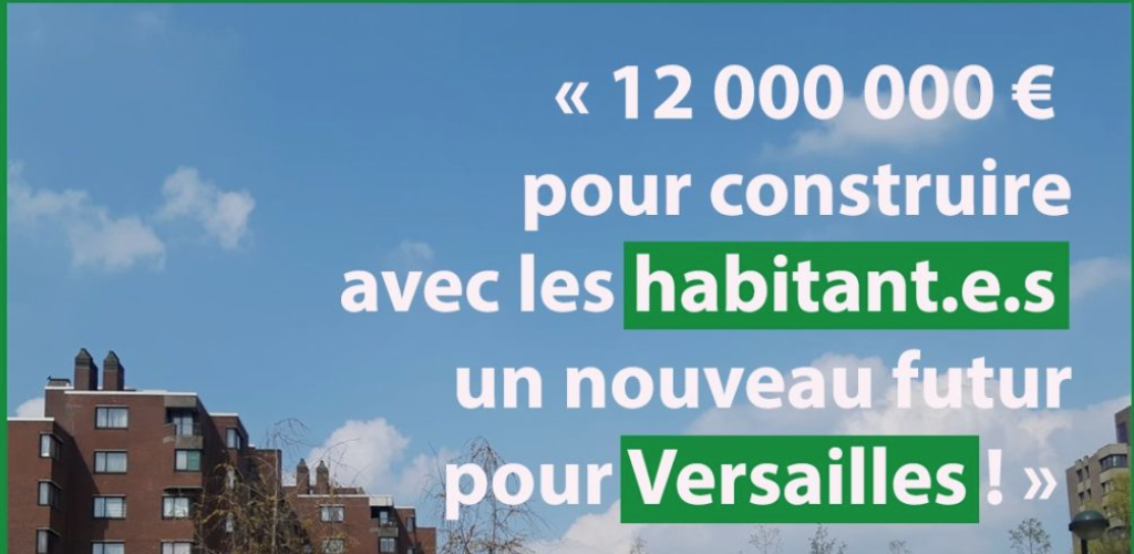 12.000.000 € pour la cité Versailles !