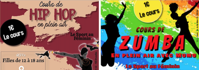 Sport au féminin : cours de Zumba et de Hip-Hop en plein air dès le 28 mai !