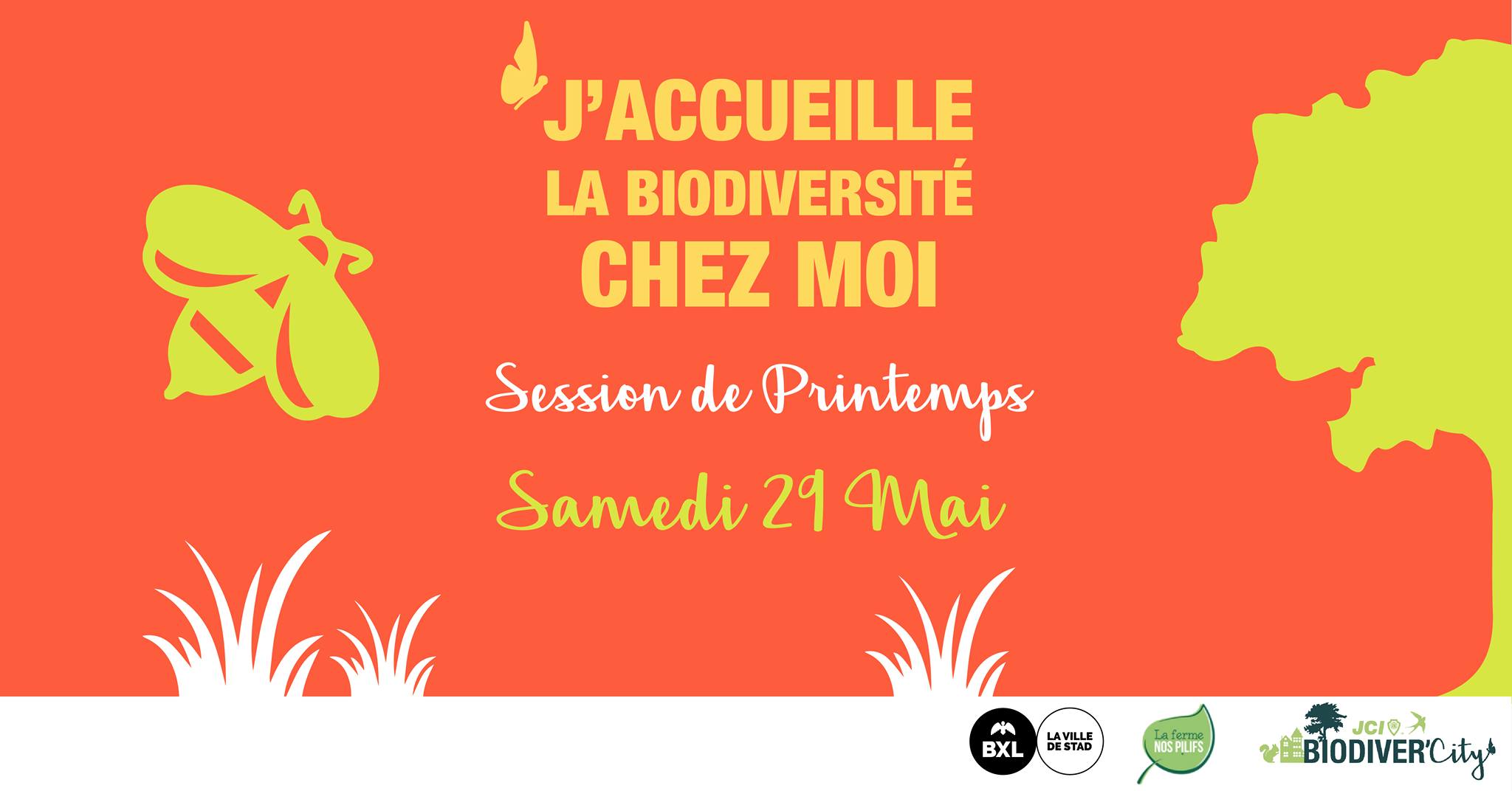 Samedi 29 mai : Atelier “J’accueille la biodiversité chez moi”