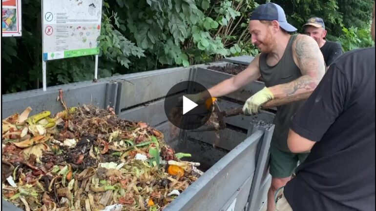 Entretien du compost Meudon