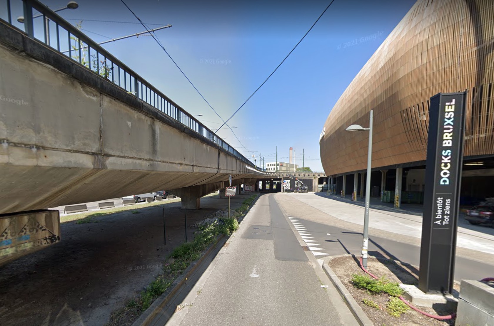 La rampe du tram du pont Van Praet sera démolie et reconstruite