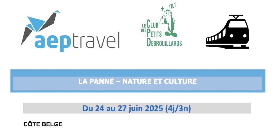 Séjour à La Panne  du 24 au 27/06