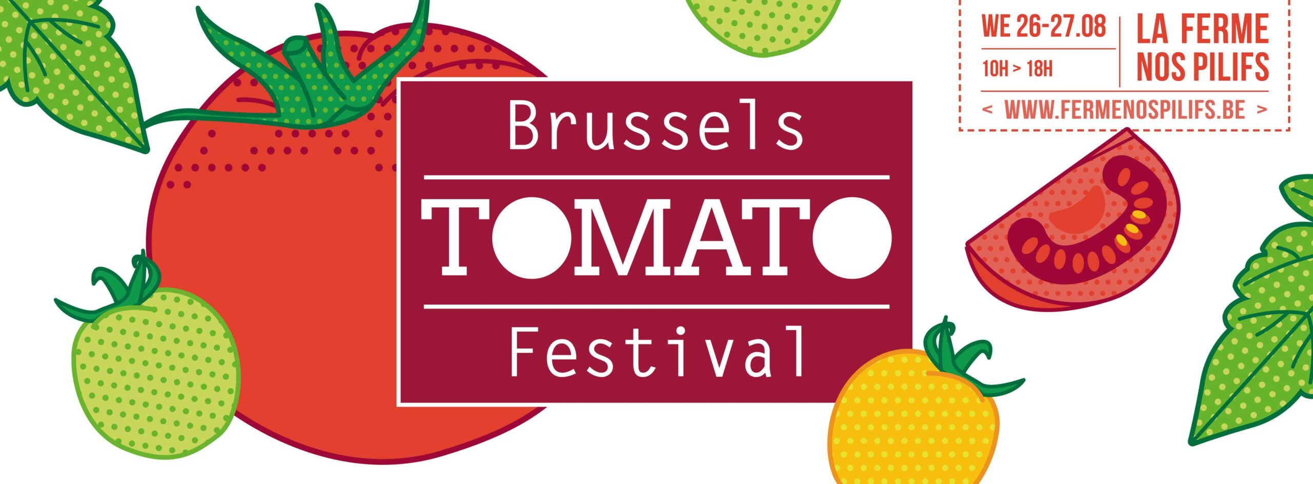 Les 26 et 27/08, Brussels Tomato Festival aux Pilifs