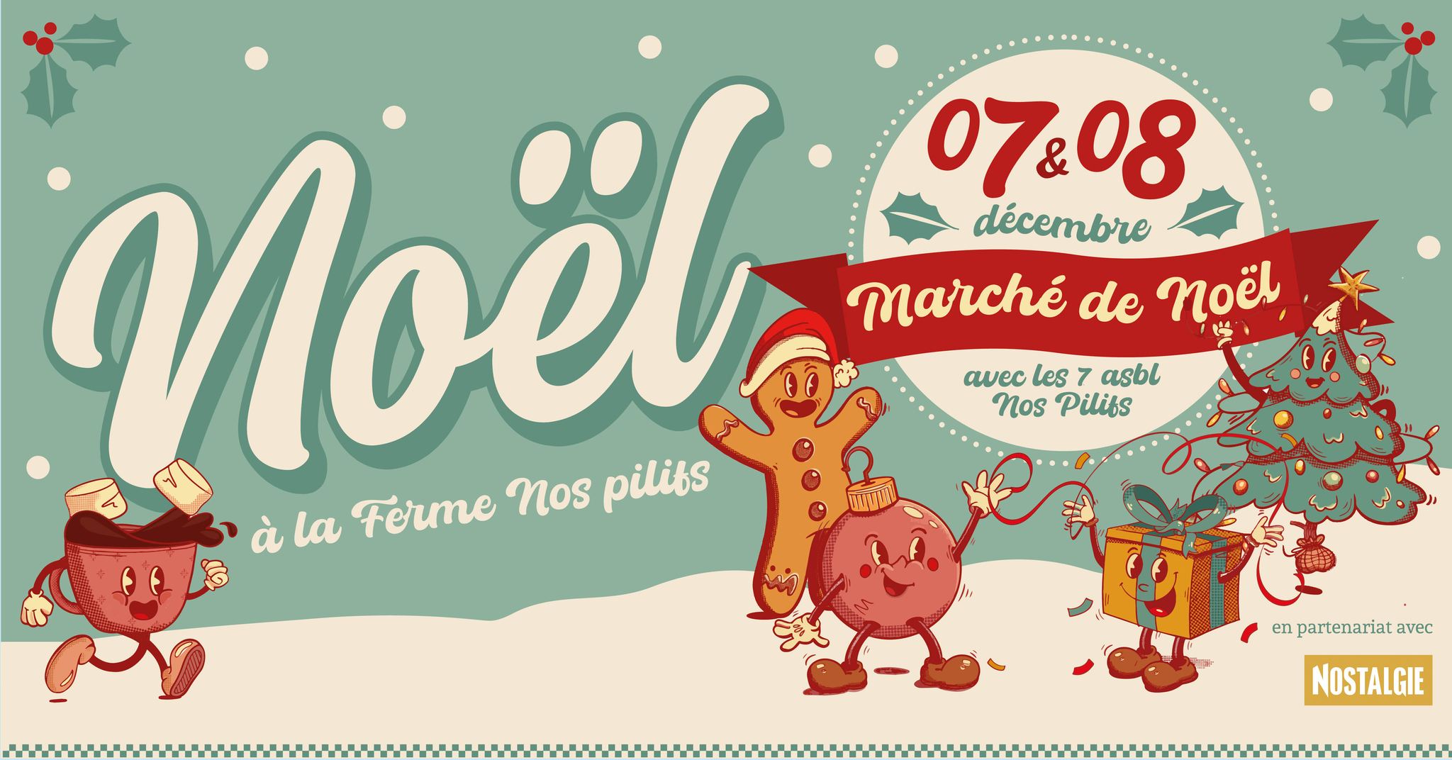 7 & 8/12, Marché de Noël aux Pilifs