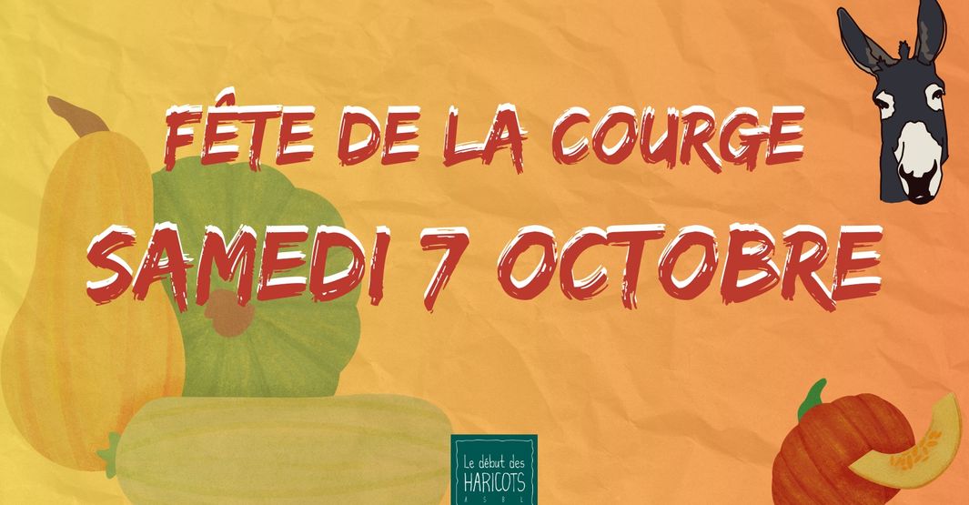 Le 7/10 Fête de la courge à la ferme urbaine