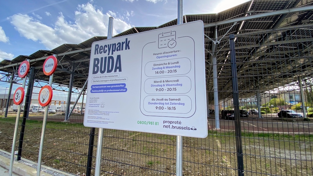 Nouveau recypark Buda