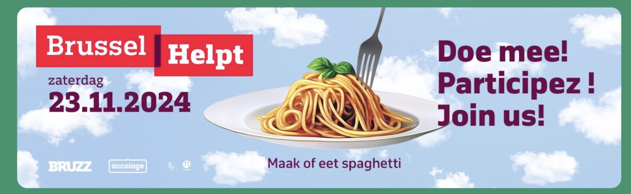 23/11, repas spaghetti solidaire