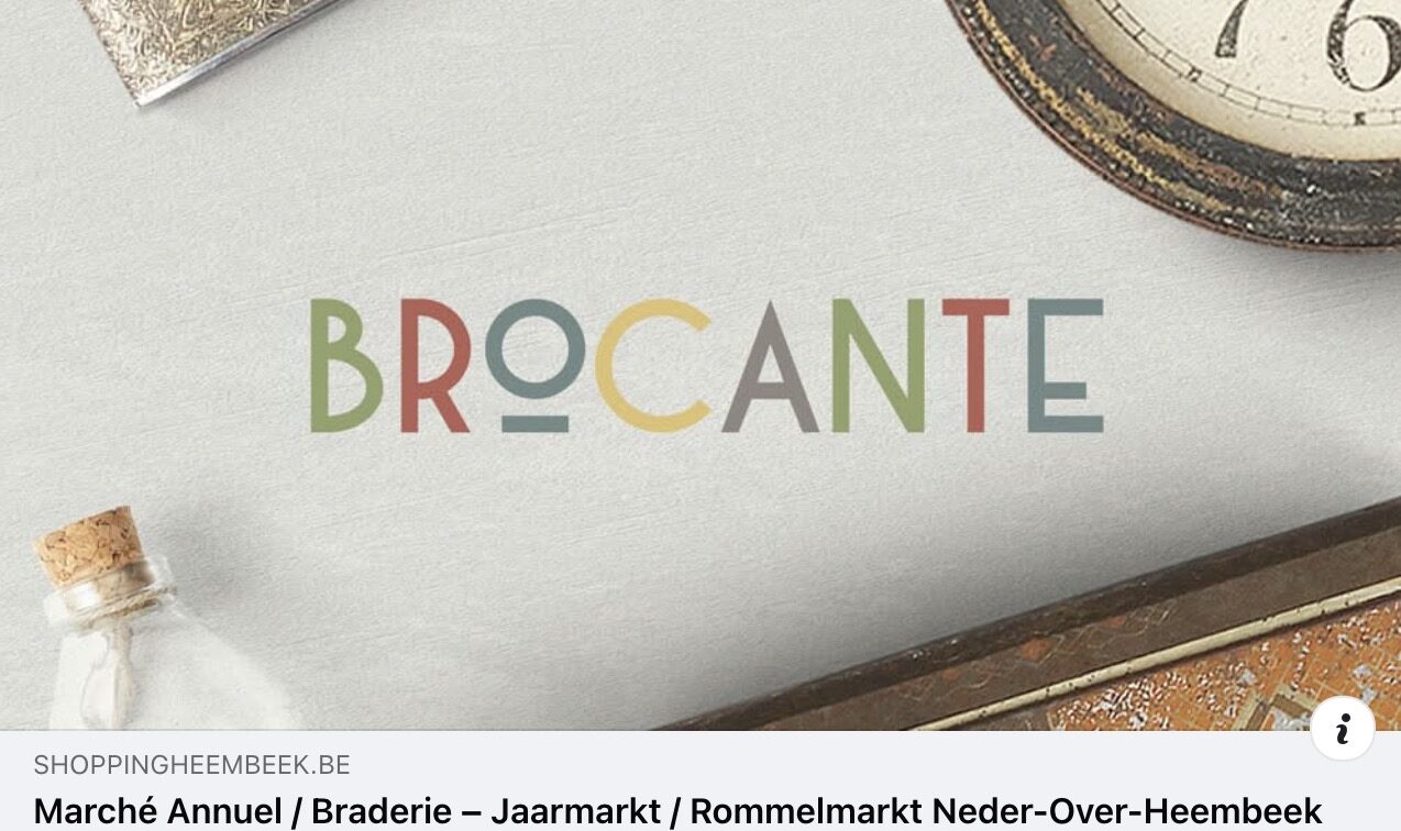 Brocante : Inscrivez-vous !