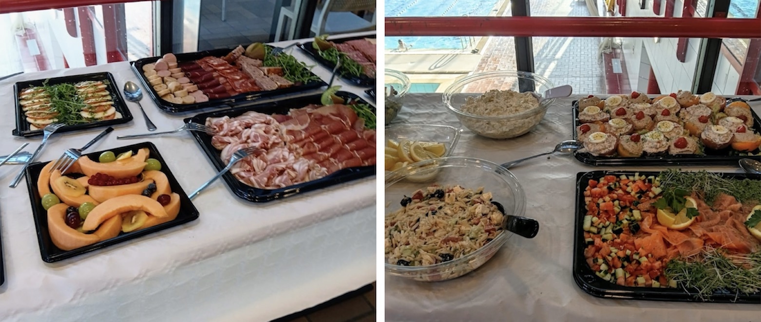 20/02, 12h30, Buffet froid