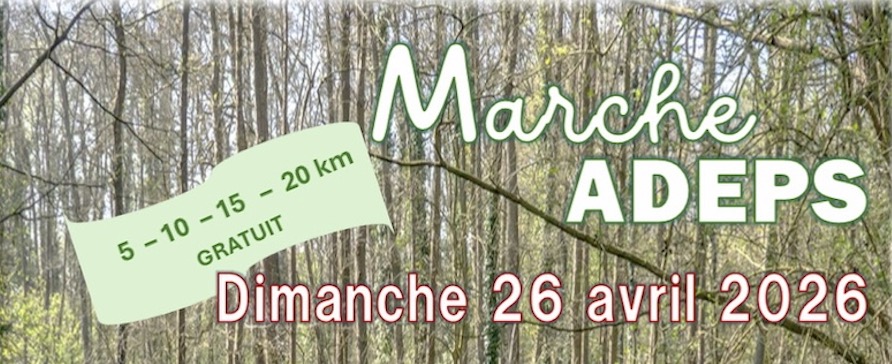 26/04, marche Adeps