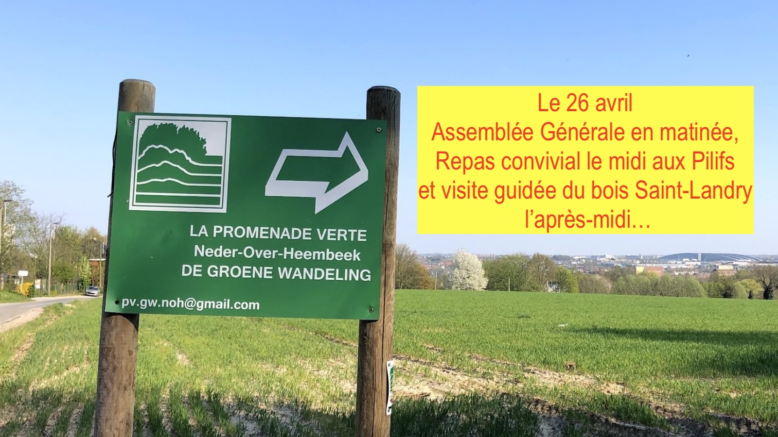 26/04, AG, repas et visite guidée