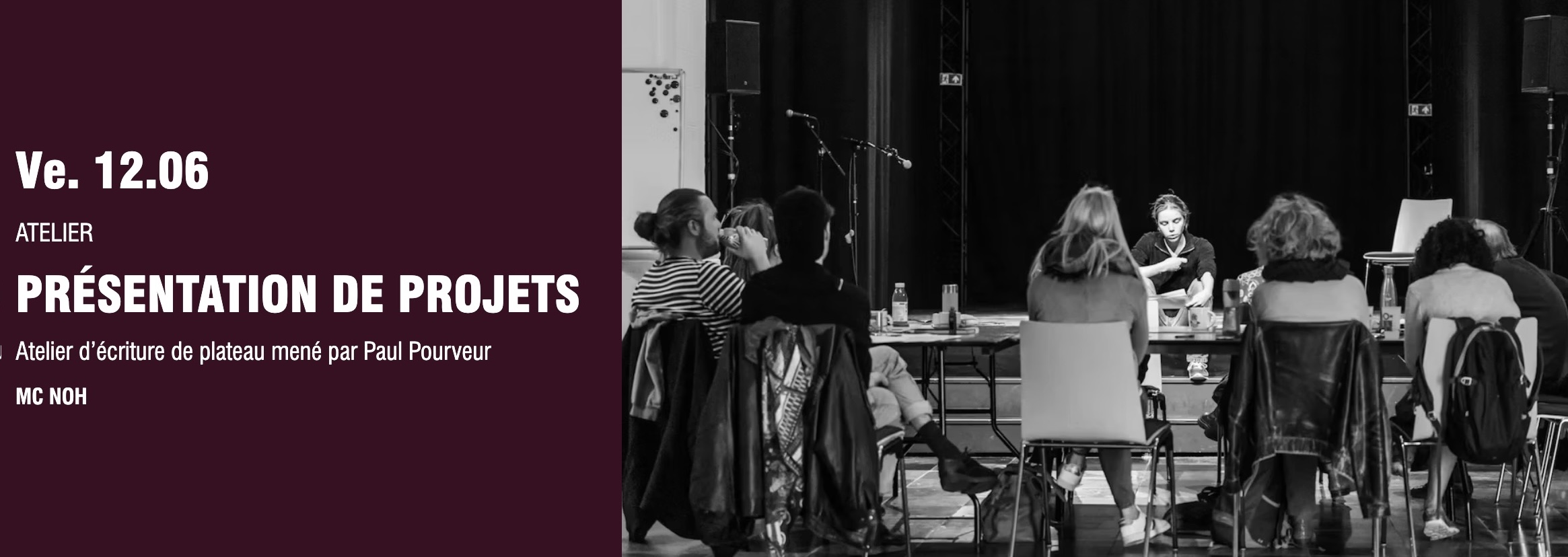 12/06, présentation de projets