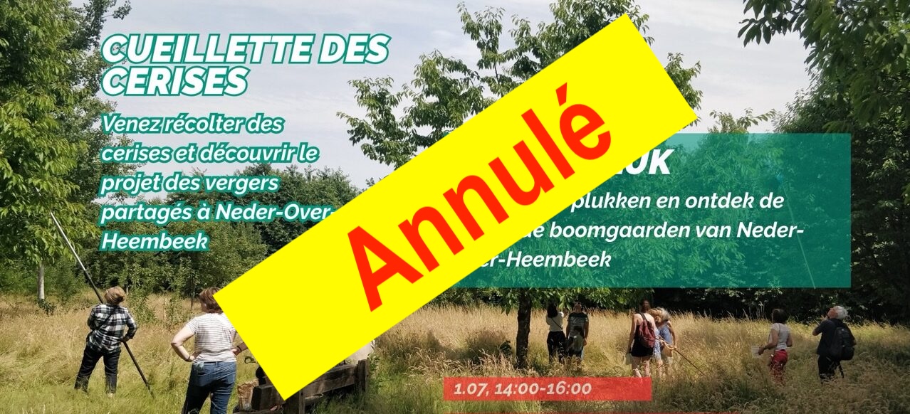 1/07, atelier cueillette cerises – ANNULÉ !