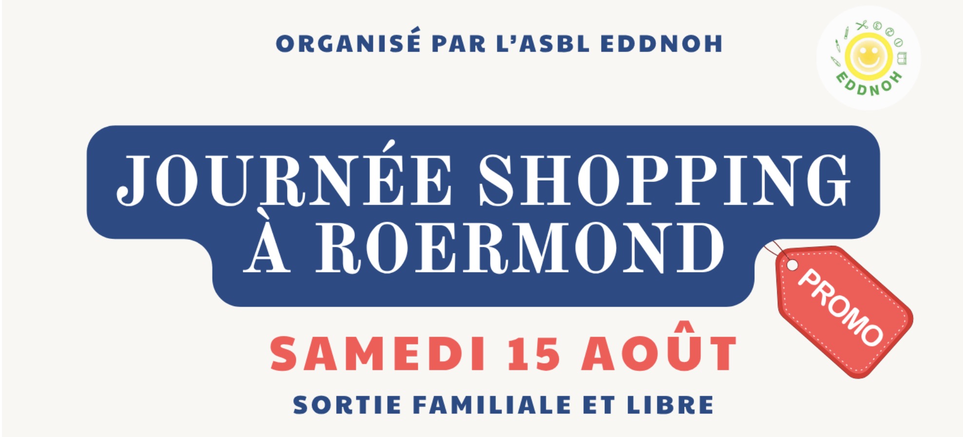 15/08, journée shopping à Roermond