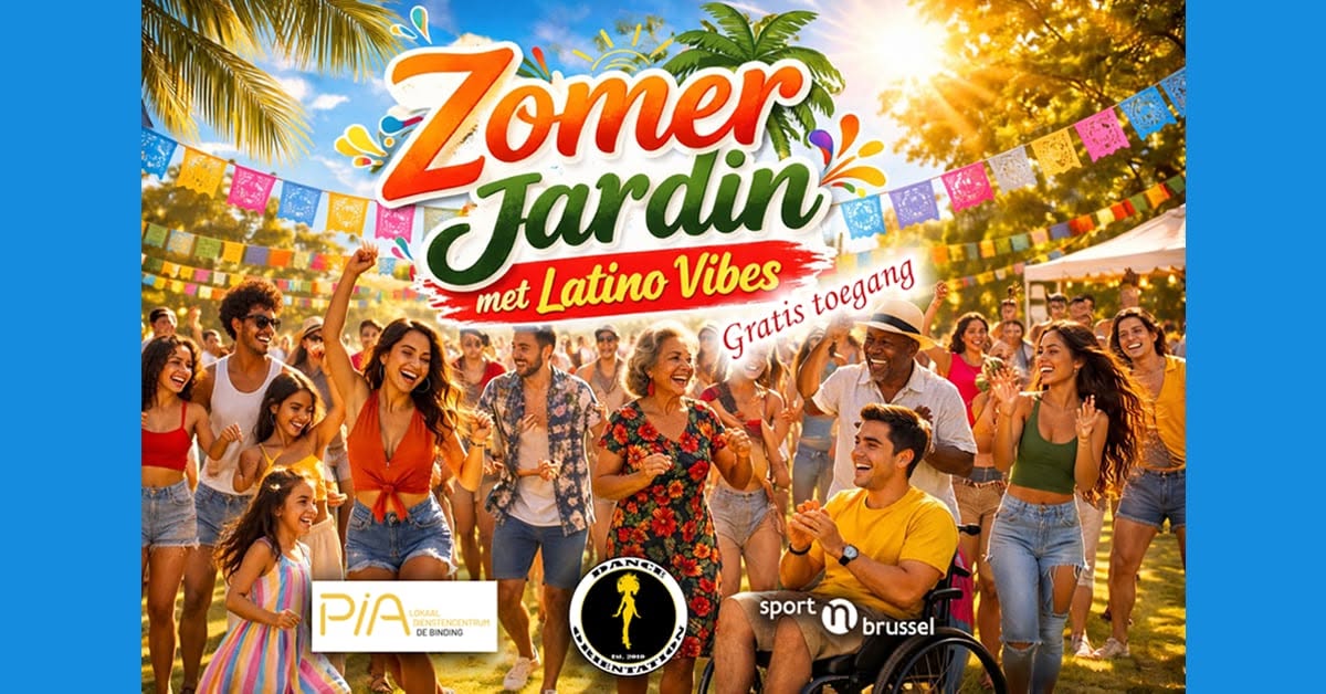 25/09, 15h, Zomer Jardin Latino Vibes