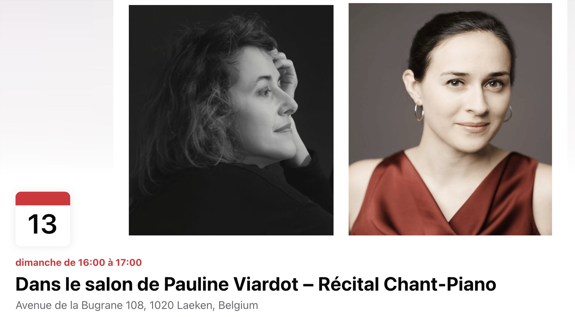 13/09, Concert au Salon Bugrane
