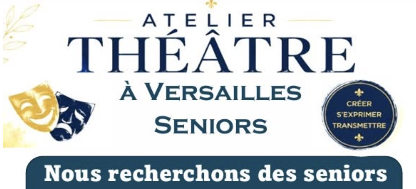 Atelier théâtre à Versailles Seniors